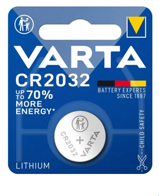 Элемент питания Varta ELECTRONICS CR 2032 06032101401 4008496276882 6679 - фото 10715