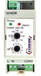 Термостат Th-pipe для управления системой электрообогрева Extherm Th-pipe EXTHERM 6854 - фото 10813