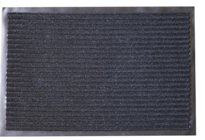 Коврик влаговпитывающий Double Stripe Doormat черный 1200х1800 мм 6927 - фото 10861