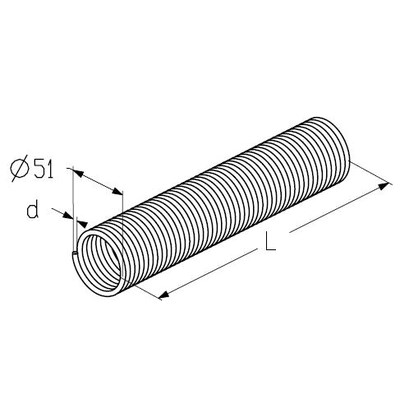 Пружина левая Alutech TSA42,5×51×900L 7070 - фото 10936