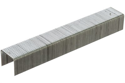 Скобы тип J (10 x 11.3 x 0.7 мм) 1000 шт. для ткань/картон/тонкие деревянные планки - фото 4795