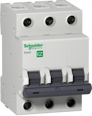 Выключатель автоматический модульный 3п C 50А 4.5кА EASY9 Schneider Electric EZ9F34350 - фото 4958