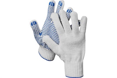 Трикотажные перчатки DEXX с защитой от скольжения 10пар 11400-H10 - фото 6331