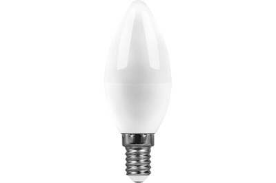Лампа светодиодная SAFFIT C37-Е14-11W-230V-4000K SBC3711 Feron 55133 - фото 7563