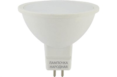 Лампа светодиодная MR16-GU5,3-10Вт-230В-3000K TDM Народная SQ0340-1609 - фото 8723