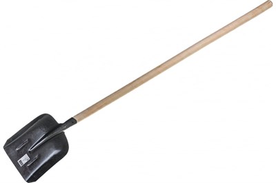 Совковая рельсовая лопата с черенком Gigant с ребрами жесткости, с ручкой GSS-01 - фото 9500