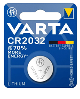 Элемент питания Varta ELECTRONICS CR 2032 06032101401 4008496276882 6679