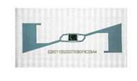 Прозрачная Windshield UHF RFID метка RU03L8 6988