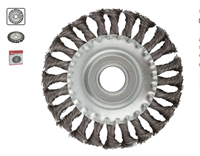 Корщетка дисковая прямая (125х22 мм; стальная проволока) для УШМ КУРС 39030 7853