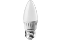 Лампа светодиодная OLL-C37-Е27-8Вт-230В-4000K-600лм ОНЛАЙТ 71635