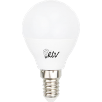 Лампа светодиодная P45-Е27-7W-4000K RSV 100242