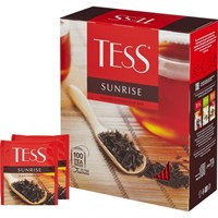 362484 Чай Tess Sunrise черный 100 пакетиков