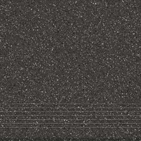 Керамогранит ступень Cersanit Mito Milton 298х298х8,5 мм темно-серый