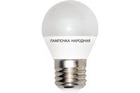 Лампа светодиодная FG45-Е27-10Вт-230В-6500К TDM Народная SQ0340-1591