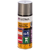 Эмаль аэрозольная универсальная матовая цвет антрацит Ultima RAL 7016 520 мл