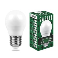 Лампа светодиодная SAFFIT Е27-7W-230V-2700K SBG4507 Feron 55036