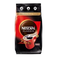 634583 Кофе растворимый Nescafe Classic 1 кг (пакет)