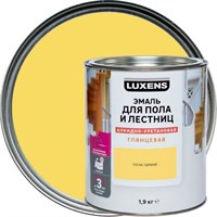 Эмаль для пола и лестниц алкидно-уретановая Luxens цвет сосна 1.9 кг