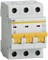 Выключатель автоматический модульный 3п C 25А 4.5кА ВА47-29 IEK MVA20-3-025-C - фото 5159