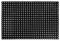 Придверный ячеистый коврик 100x150 см резина, цвет чёрный (16мм) - фото 8231
